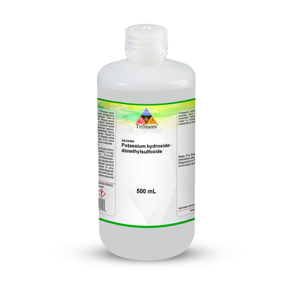 SS10494 Potassium Hydroxide-Dimethylsulfoxide (20:40) TriStains Potassium Hydroxide-Dimethylsulfoxide (20:40)